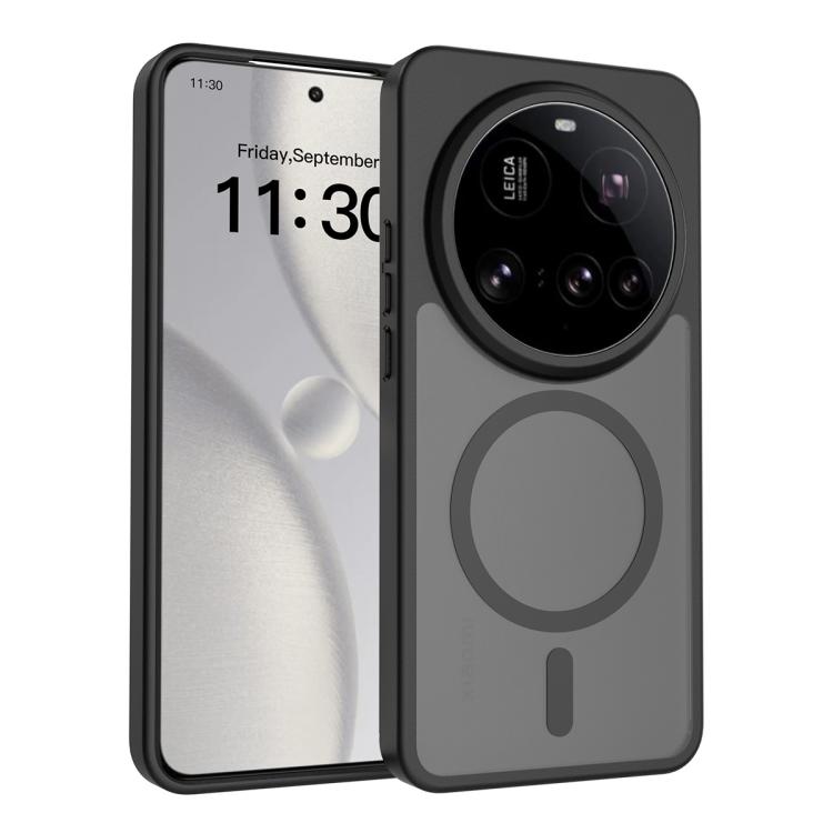 For Xiaomi 15 Ultra Skin Feel TPU Hybrid PC MagSafe Phone Case(Black)
For Xiaomi 15 Ultra Skin Feel TPU Hybrid PC MagSafe Phone Case(Black)