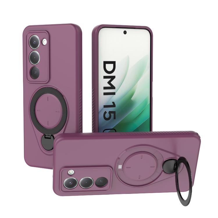 For Redmi 15 5G Global / 15 4G SEA 169.5mm Ring Shield MagSafe TPU Phone Case with 360 Degree Rotating Holder(Wine Red)
For Redmi 15 5G Global / 15 4G SEA 169.5mm Ring Shield MagSafe TPU Phone Case with 360 Degree Rotating Holder(Wine Red)