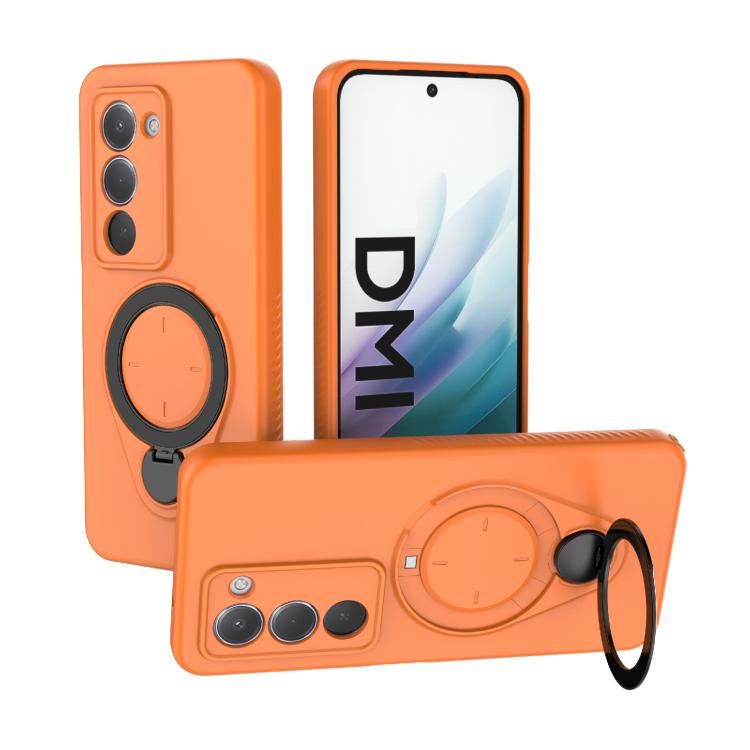 For Redmi 15 5G / 4G EU 171mm Ring Shield MagSafe TPU Phone Case with 360 Degree Rotating Holder(Orange)
For Redmi 15 5G / 4G EU 171mm Ring Shield MagSafe TPU Phone Case with 360 Degree Rotating Holder(Orange)