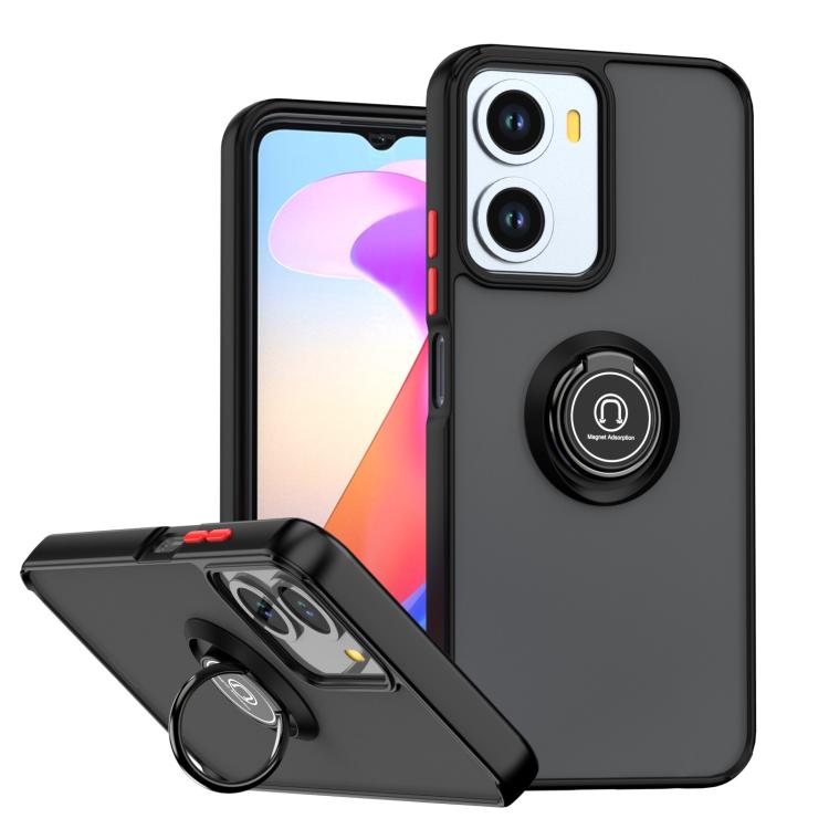 For Redmi 15a 5G Q Shadow 1 Series TPU + PC Phone Case with Ring(Black)
For Redmi 15a 5G Q Shadow 1 Series TPU + PC Phone Case with Ring(Black)
