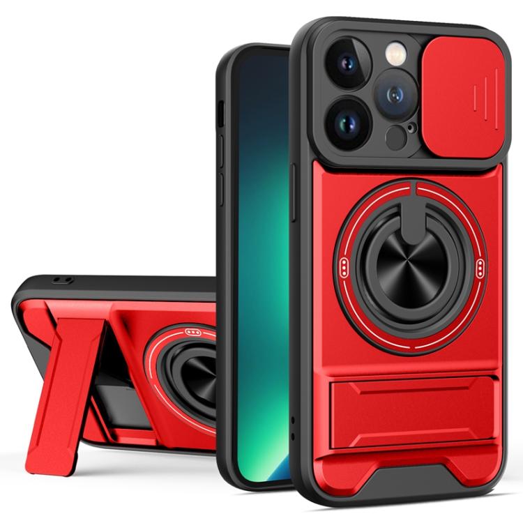 For iPhone 13 Pro Lens Sliding Window Multifunctional Magnetic Shockproof Phone Case(Red)
For iPhone 13 Pro Lens Sliding Window Multifunctional Magnetic Shockproof Phone Case(Red)