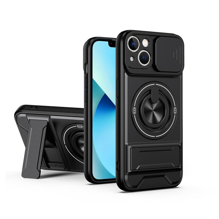 For iPhone 13 Lens Sliding Window Multifunctional Magnetic Shockproof Phone Case(Black)
For iPhone 13 Lens Sliding Window Multifunctional Magnetic Shockproof Phone Case(Black)
