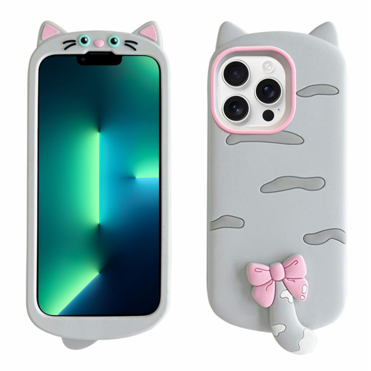 For iPhone 13 Pro Max Cute 3D Cat Design Silicone Soft Phone Case
For iPhone 13 Pro Max Cute 3D Cat Design Silicone Soft Phone Case