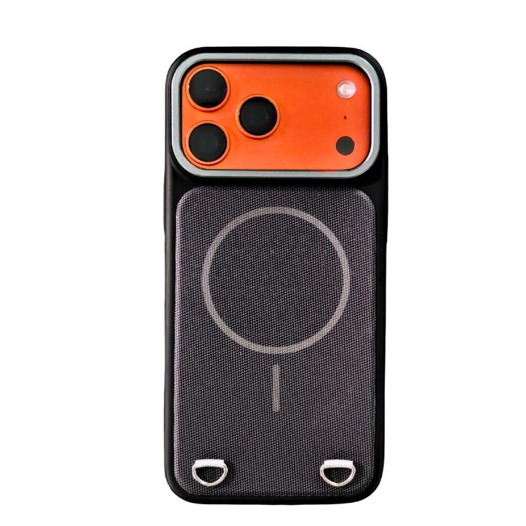 For iPhone 17 Pro Skin Feel PC + Technology Cloth Magnetic Phone Case(Black Purple)
For iPhone 17 Pro Skin Feel PC + Technology Cloth Magnetic Phone Case(Black Purple)