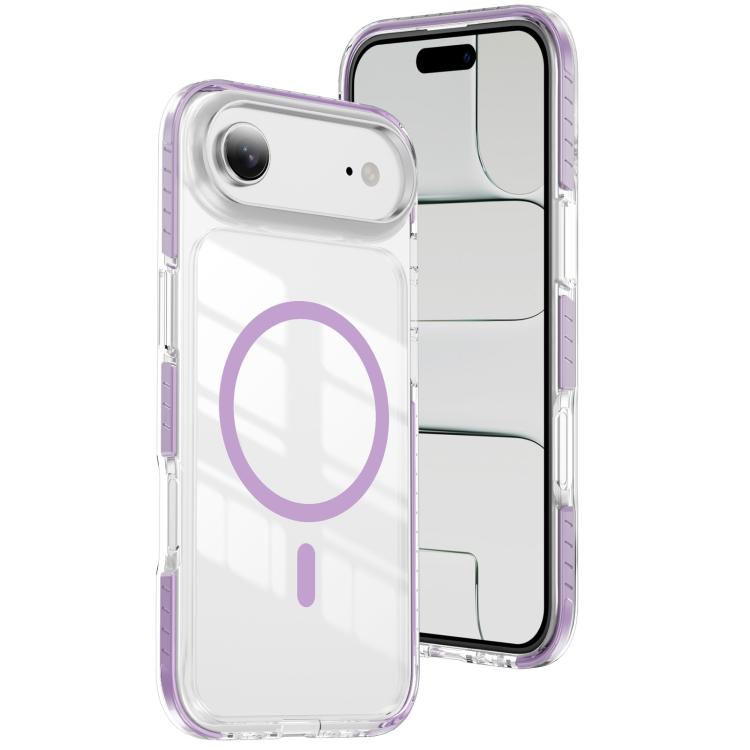 For iPhone Air Crystal Shield Clear Magnetic Acrylic Hybrid TPU Phone Case(Purple)
For iPhone Air Crystal Shield Clear Magnetic Acrylic Hybrid TPU Phone Case(Purple)