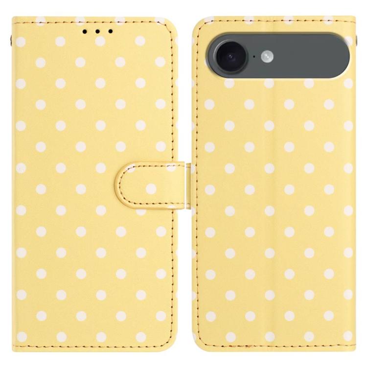For iPhone Air Small Dots Pattern Vegan Leather Phone Case(Yellow)
For iPhone Air Small Dots Pattern Vegan Leather Phone Case(Yellow)