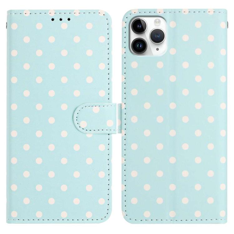 For iPhone 11 Pro Max Small Dots Pattern Vegan Leather Phone Case(Light Blue)
For iPhone 11 Pro Max Small Dots Pattern Vegan Leather Phone Case(Light Blue)