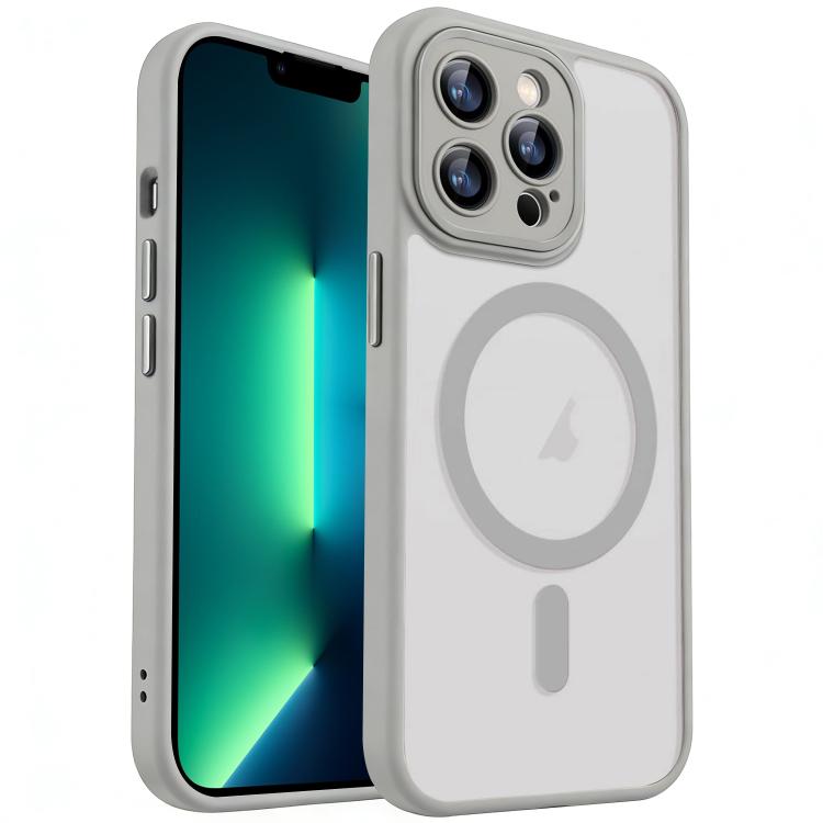 For iPhone 13 Pro XDcase Skin Feel Magnetic Frosted Phone Case with Lens Film(Grey)
For iPhone 13 Pro XDcase Skin Feel Magnetic Frosted Phone Case with Lens Film(Grey)