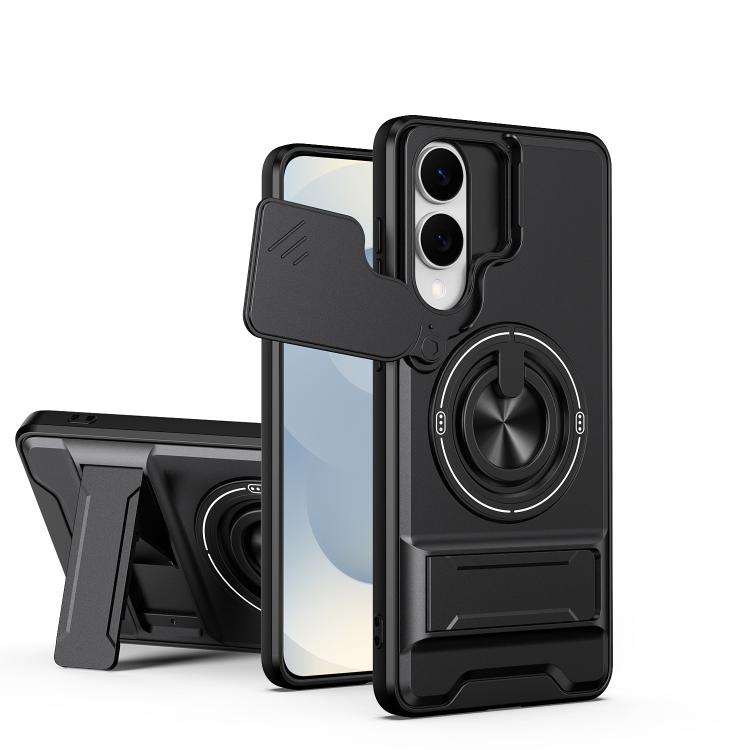 For Samsung Galaxy S25 Edge 5G Lens Sliding Window Multifunctional Magnetic Shockproof Phone Case(Black)
For Samsung Galaxy S25 Edge 5G Lens Sliding Window Multifunctional Magnetic Shockproof Phone Case(Black)