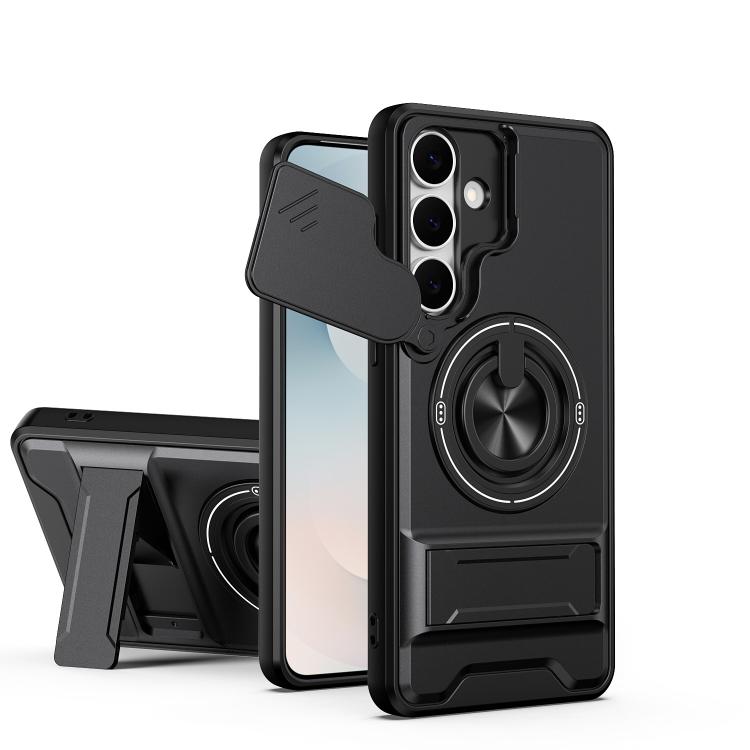 For Samsung Galaxy S25 FE 5G Lens Sliding Window Multifunctional Magnetic Shockproof Phone Case(Black)
For Samsung Galaxy S25 FE 5G Lens Sliding Window Multifunctional Magnetic Shockproof Phone Case(Black)
