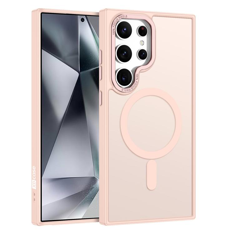 For Samsung Galaxy S24 Ultra 5G XDcase Metal Lens Frame Skin Feel Magnetic Phone Case(Pink)
For Samsung Galaxy S24 Ultra 5G XDcase Metal Lens Frame Skin Feel Magnetic Phone Case(Pink)