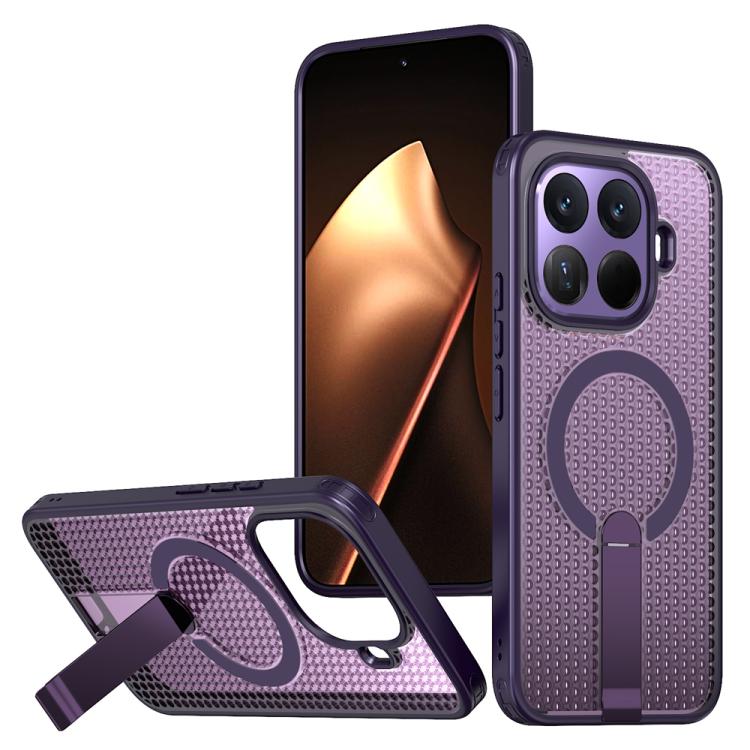 For Xiaomi 15T Pro 5G Honeycomb Cooling MagSafe Holder Phone Case(Purple)
For Xiaomi 15T Pro 5G Honeycomb Cooling MagSafe Holder Phone Case(Purple)