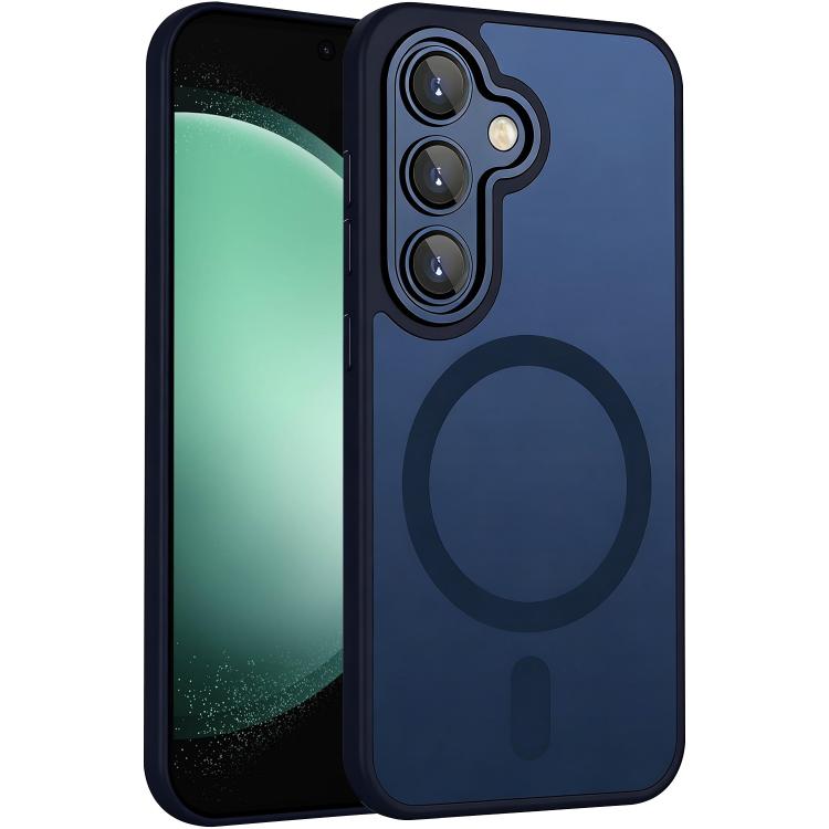 For Samsung Galaxy S23 FE 5G XDcase Skin Feel Magnetic Frosted Phone Case with Lens Film(Dark Blue)
For Samsung Galaxy S23 FE 5G XDcase Skin Feel Magnetic Frosted Phone Case with Lens Film(Dark Blue)