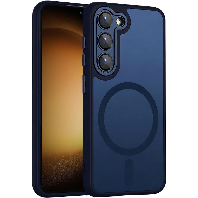 For Samsung Galaxy S23+ 5G XDcase Skin Feel Magnetic Frosted Phone Case with Lens Film(Dark Blue)
For Samsung Galaxy S23+ 5G XDcase Skin Feel Magnetic Frosted Phone Case with Lens Film(Dark Blue)
