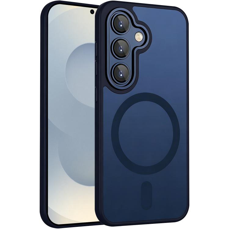 For Samsung Galaxy S25 / S24 5G XDcase Skin Feel Magnetic Frosted Phone Case with Lens Film(Dark Blue)
For Samsung Galaxy S25 / S24 5G XDcase Skin Feel Magnetic Frosted Phone Case with Lens Film(Dark Blue)