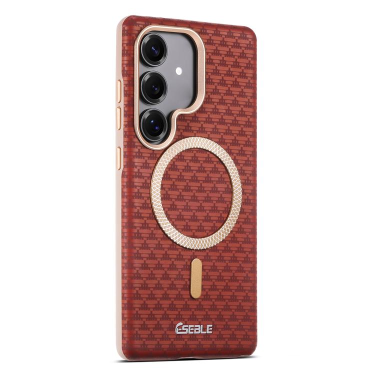 For Samsung Galaxy S25 5G / S24 5G ESEBLE L3 Triangular Shield Metal Lens Magnetic Phone Case(Red)
For Samsung Galaxy S25 5G / S24 5G ESEBLE L3 Triangular Shield Metal Lens Magnetic Phone Case(Red)