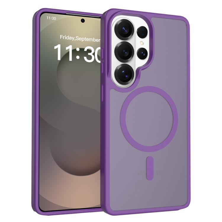 For Samsung Galaxy S26 Ultra 5G Skin Feel TPU Hybrid PC MagSafe Phone Case(Purple)
For Samsung Galaxy S26 Ultra 5G Skin Feel TPU Hybrid PC MagSafe Phone Case(Purple)