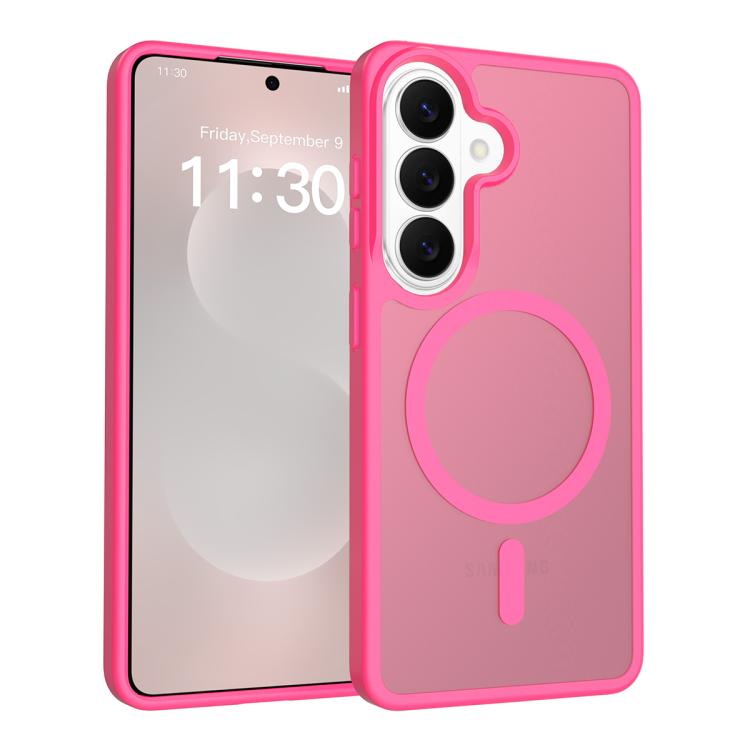 For Samsung Galaxy S26 5G Skin Feel TPU Hybrid PC MagSafe Phone Case(Rose Red)
For Samsung Galaxy S26 5G Skin Feel TPU Hybrid PC MagSafe Phone Case(Rose Red)