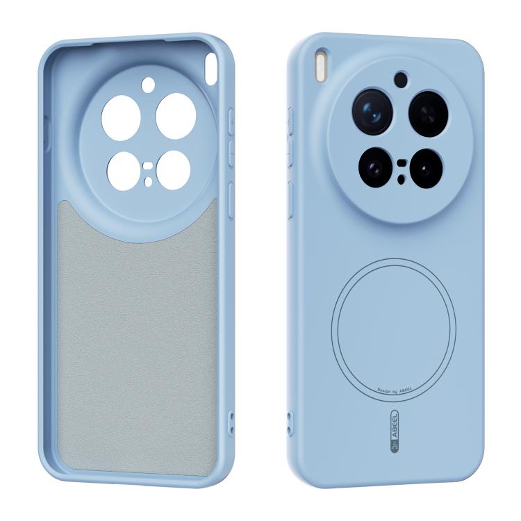 For vivo X300 Pro ABEEL Skin-friendly Feel Magsafe Liquid Silicone Phone Case(Sky Blue)
For vivo X300 Pro ABEEL Skin-friendly Feel Magsafe Liquid Silicone Phone Case(Sky Blue)