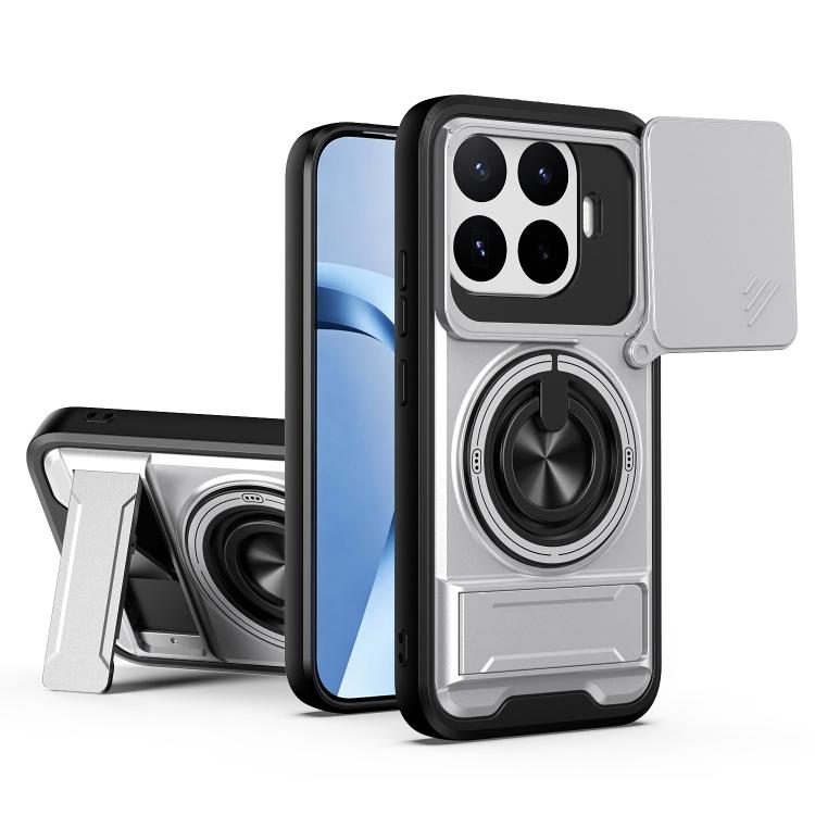 For Xiaomi 17T 5G Lens Sliding Window Multifunctional Magnetic Shockproof Phone Case(Titanium Gray)
For Xiaomi 17T 5G Lens Sliding Window Multifunctional Magnetic Shockproof Phone Case(Titanium Gray)
