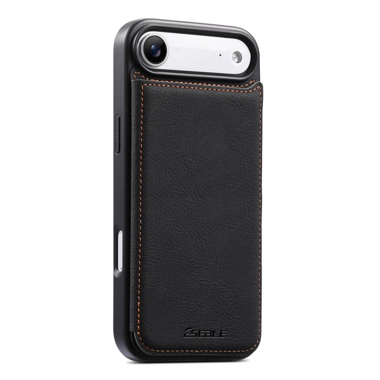 For iPhone Air ESEBLE Retro Texture Double Buckle Card Slot Phone Case(Black)
For iPhone Air ESEBLE Retro Texture Double Buckle Card Slot Phone Case(Black)