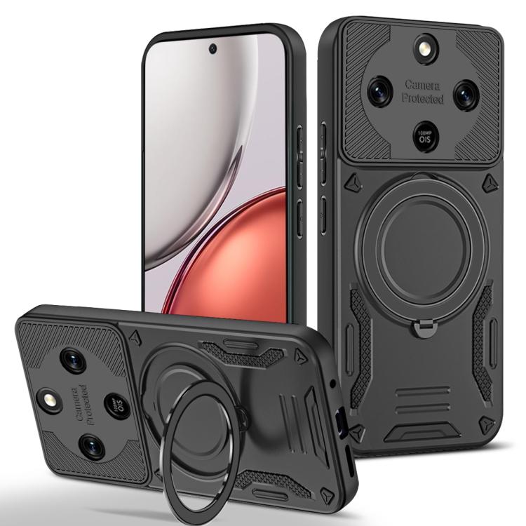 For Honor X9d / X70 5G MagSafe 2 in 1 TPU Phone Case with Rotating Holder(Black)
For Honor X9d / X70 5G MagSafe 2 in 1 TPU Phone Case with Rotating Holder(Black)