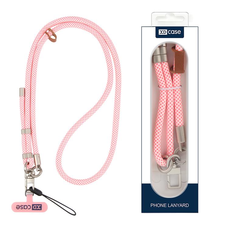 XDcase Anti-Lost Phone Lanyard with Metal Buckle & Gasket, Adjustable Length: 41-77cm(Pink White)
XDcase Anti-Lost Phone Lanyard with Metal Buckle & Gasket, Adjustable Length: 41-77cm(Pink White)