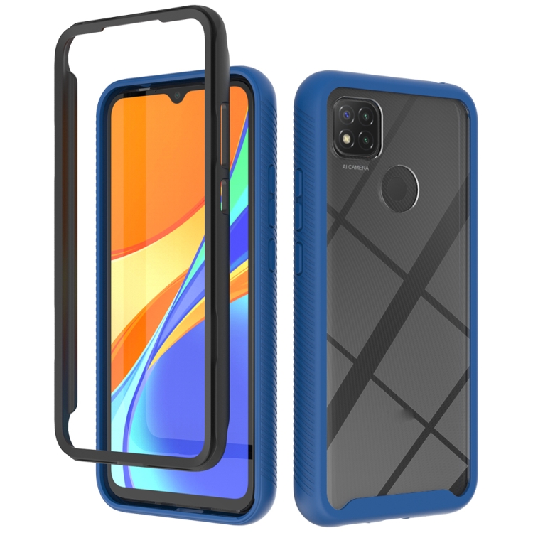 For Xiaomi Redmi 9C Starry Sky Solid Color Series Shockproof PC + TPU Protective Case(Navy Blue)
For Xiaomi Redmi 9C Starry Sky Solid Color Series Shockproof PC + TPU Protective Case(Navy Blue)