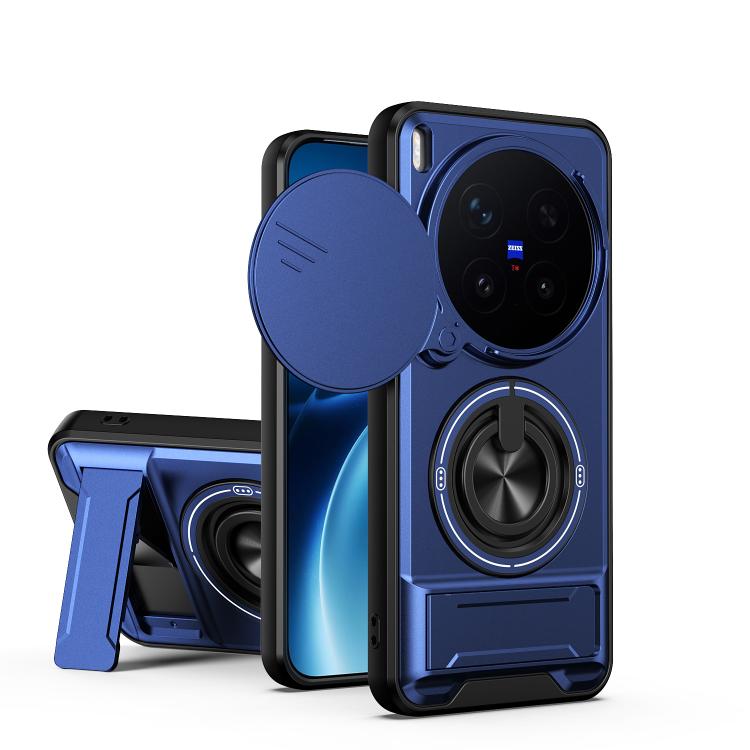 For vivo X300 Pro 5G Lens Sliding Window Multifunctional Magnetic Shockproof Phone Case(Royal Blue)
For vivo X300 Pro 5G Lens Sliding Window Multifunctional Magnetic Shockproof Phone Case(Royal Blue)
