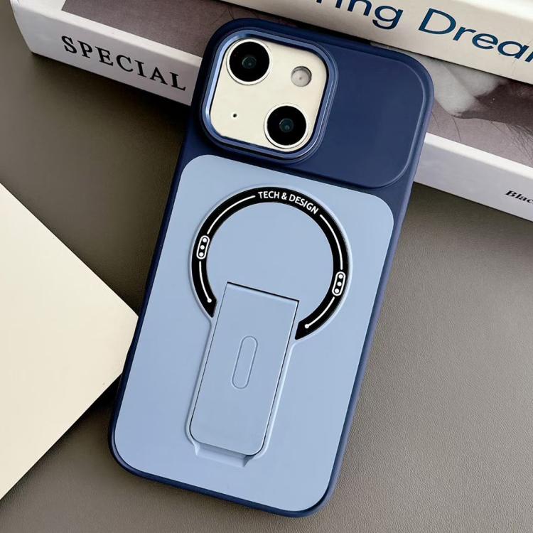 For iPhone 14 Skin-Feel TPU Hybrid PC Magnetic Phone Case with Kickstand(Blue)
For iPhone 14 Skin-Feel TPU Hybrid PC Magnetic Phone Case with Kickstand(Blue)