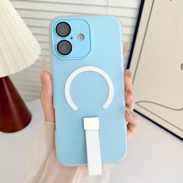 For iPhone 16 Eagle Eye Dual-layer Jelly Magnetic Phone Case with Silicone Strap & Lens Film(Sky Blue)
For iPhone 16 Eagle Eye Dual-layer Jelly Magnetic Phone Case with Silicone Strap & Lens Film(Sky Blue)