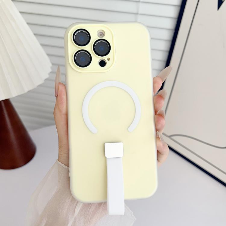 For iPhone 15 Pro Eagle Eye Dual-layer Jelly Magnetic Phone Case with Silicone Strap & Lens Film(Yellow)
For iPhone 15 Pro Eagle Eye Dual-layer Jelly Magnetic Phone Case with Silicone Strap & Lens Film(Yellow)