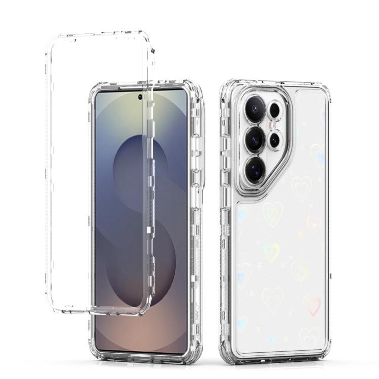 For Samsung Galaxy S26 Ultra 5G Transparent Acrylic Laser Paper Phone Case(Love Heart)
For Samsung Galaxy S26 Ultra 5G Transparent Acrylic Laser Paper Phone Case(Love Heart)