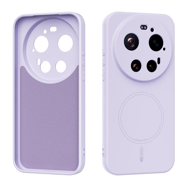 For Xiaomi 17 Ultra ABEEL Skin-friendly Feel Magsafe Liquid Silicone Phone Case(Lilac Purple)
For Xiaomi 17 Ultra ABEEL Skin-friendly Feel Magsafe Liquid Silicone Phone Case(Lilac Purple)
