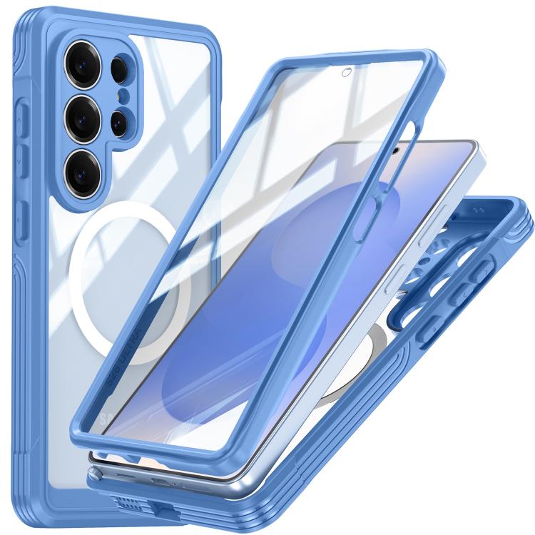 For Samsung Galaxy S26 Ultra 5G RedPepper Tempered Glass MagSafe Phone Case(Sky Blue)
For Samsung Galaxy S26 Ultra 5G RedPepper Tempered Glass MagSafe Phone Case(Sky Blue)