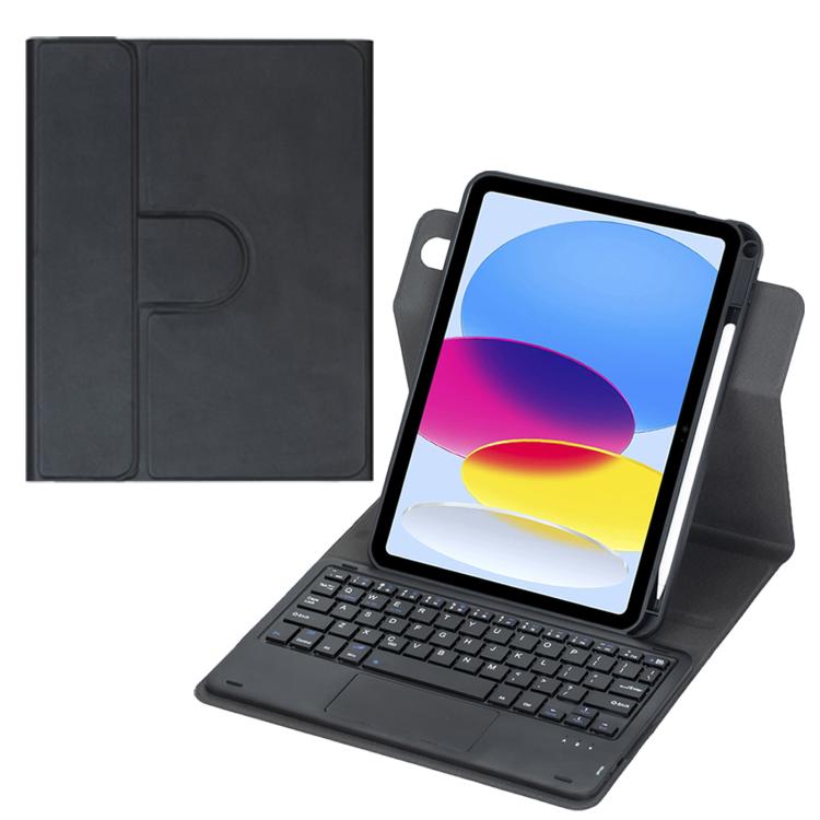 For iPad 2025 / 2022 360-degree Rotation Bluetooth Keyboard Leather Tablet Case with Touchpad(Black)
For iPad 2025 / 2022 360-degree Rotation Bluetooth Keyboard Leather Tablet Case with Touchpad(Black)