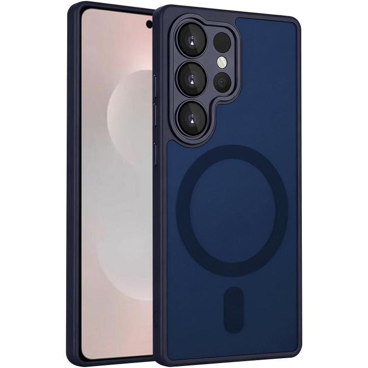 For Samsung Galaxy S26 Ultra 5G XDcase Skin Feel Magnetic Frosted Phone Case with Lens Film(Dark Blue)
For Samsung Galaxy S26 Ultra 5G XDcase Skin Feel Magnetic Frosted Phone Case with Lens Film(Dark Blue)