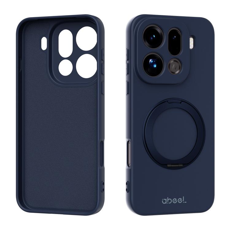 For OPPO Find X9 Pro ABEEL Skin-friendly Feel Magnetic Liquid Silicone Phone Case with Holder(Blue)
For OPPO Find X9 Pro ABEEL Skin-friendly Feel Magnetic Liquid Silicone Phone Case with Holder(Blue)