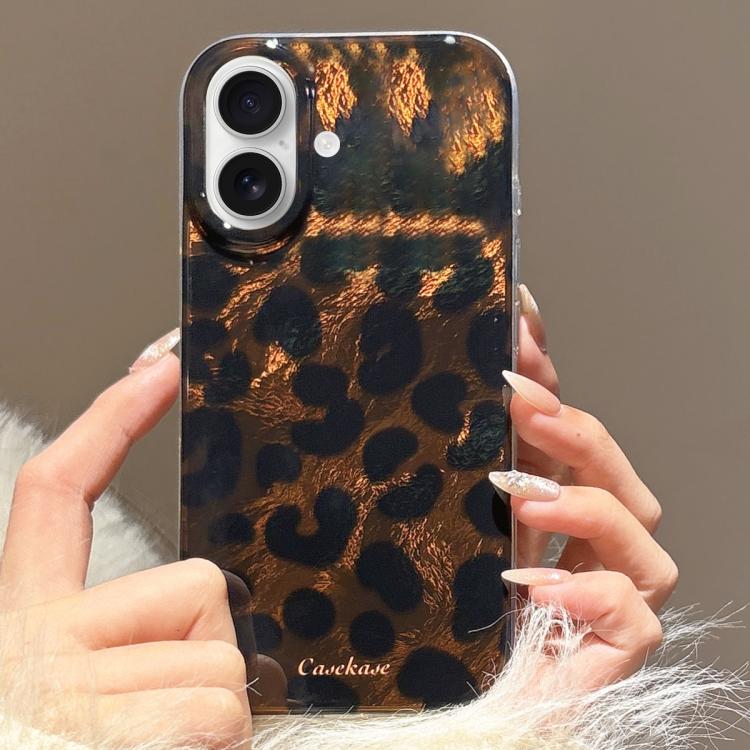 For iPhone 16 Premium Brown Leopard Print TPU Phone Case
For iPhone 16 Premium Brown Leopard Print TPU Phone Case
