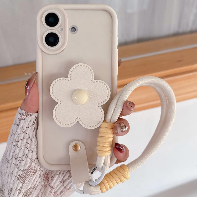 For iPhone 17 Floral Holder TPU Phone Case with PU Buckle Lanyard(Beige)
For iPhone 17 Floral Holder TPU Phone Case with PU Buckle Lanyard(Beige)