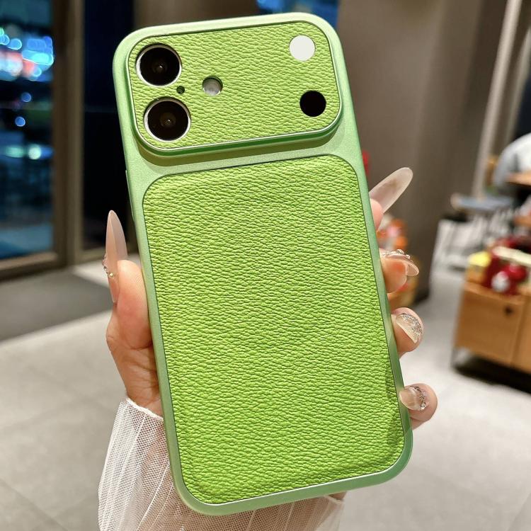 For iPhone 16 Plus Transforms Into 17 Large Window Litchi Texture Magnetic Phone Case(Green)
For iPhone 16 Plus Transforms Into 17 Large Window Litchi Texture Magnetic Phone Case(Green)