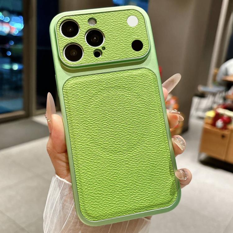 For iPhone 13 Pro Transforms Into 17 Large Window Litchi Texture Magnetic Phone Case(Green)
For iPhone 13 Pro Transforms Into 17 Large Window Litchi Texture Magnetic Phone Case(Green)