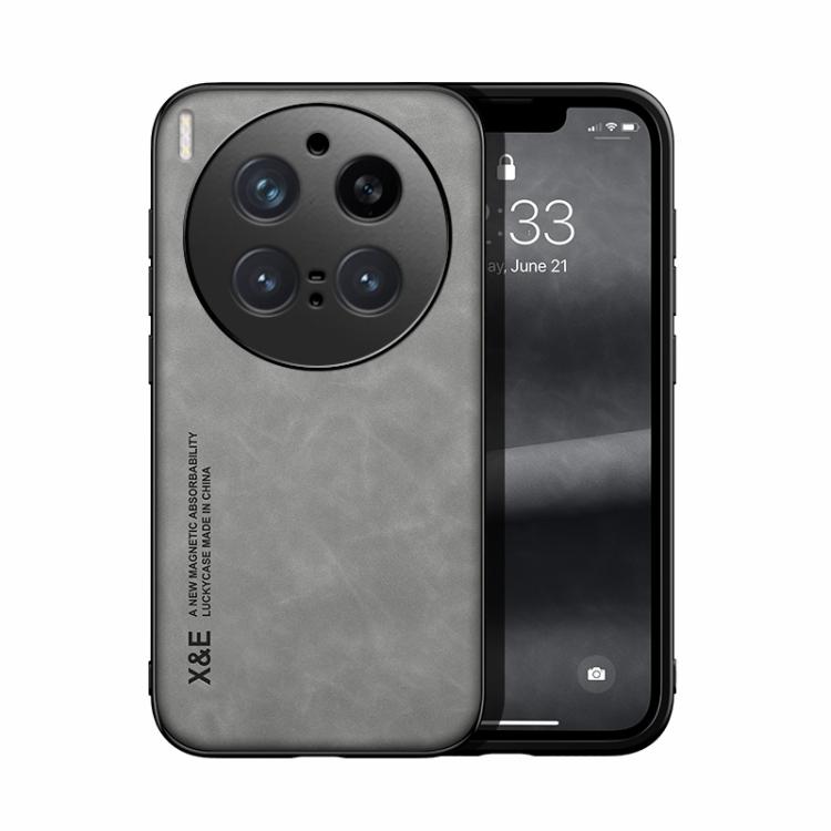 For vivo X300 Pro Skin Feel Magnetic Leather Back Phone Case(Light Grey)
For vivo X300 Pro Skin Feel Magnetic Leather Back Phone Case(Light Grey)