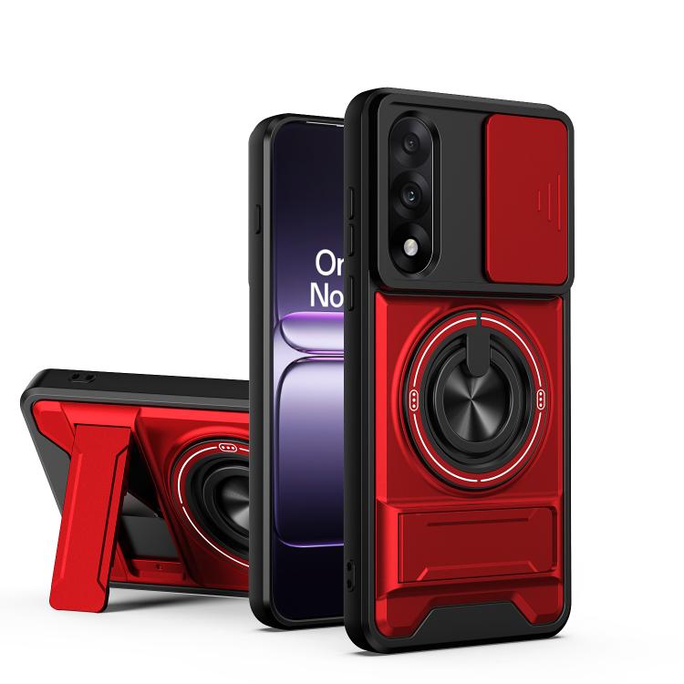 For OnePlus Nord CE5 5G Lens Sliding Window Multifunctional Magnetic Shockproof Phone Case(Red)
For OnePlus Nord CE5 5G Lens Sliding Window Multifunctional Magnetic Shockproof Phone Case(Red)