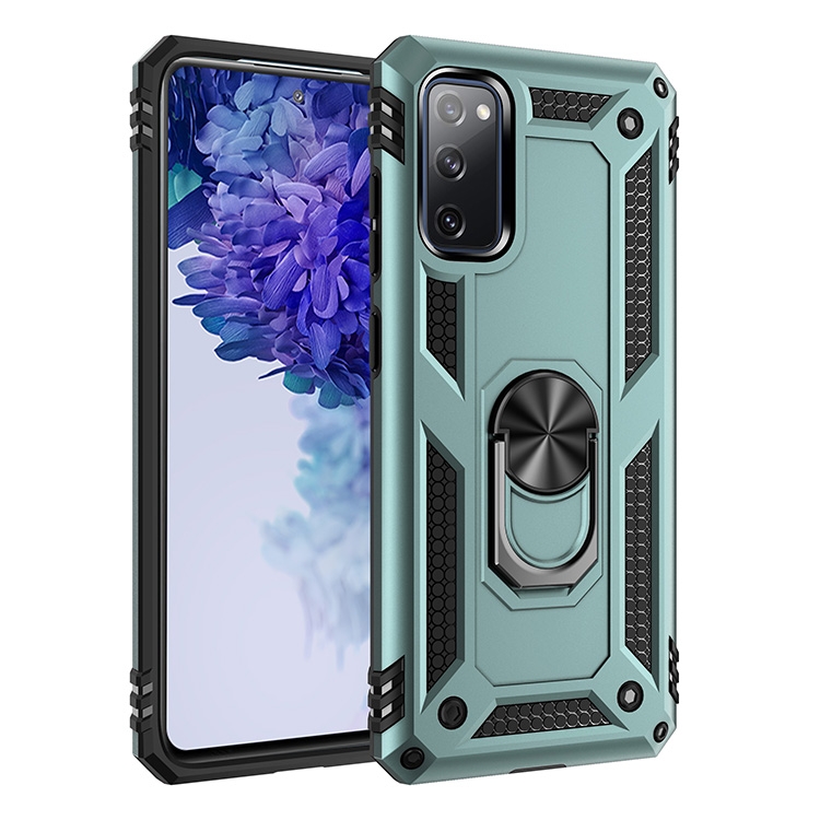 For Samsung Galaxy S20 FE 5G Shockproof TPU + PC Protective Case with 360 Degree Rotating Holder(Green)
For Samsung Galaxy S20 FE 5G Shockproof TPU + PC Protective Case with 360 Degree Rotating Holder(Green)