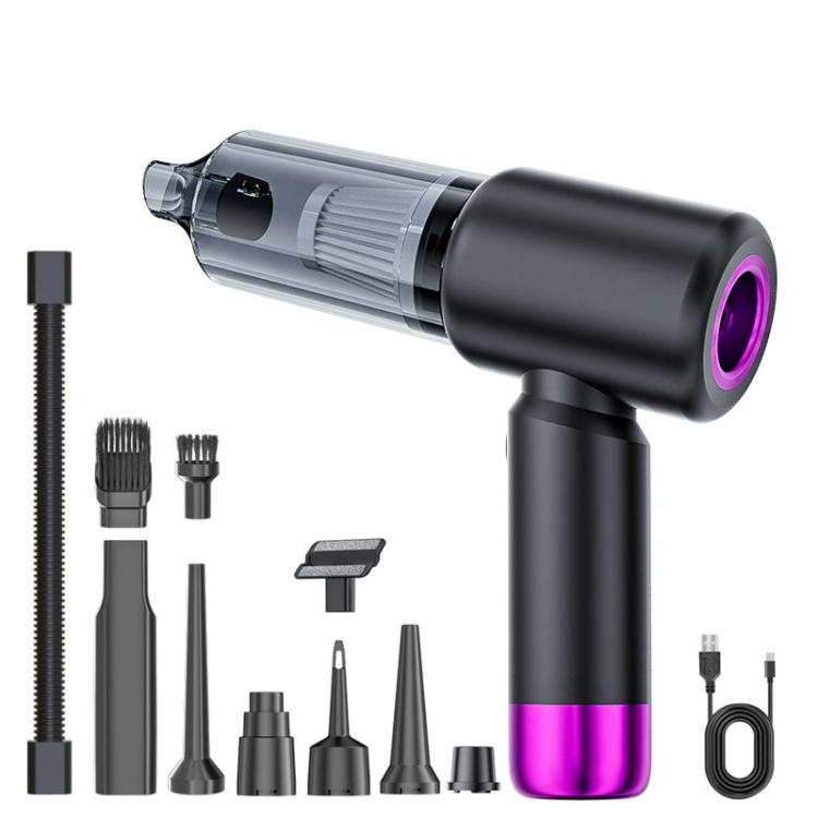 SUITU ST-6103BPlus 6000mAh Small Handheld Blow Suction Combo Car Vacuum Cleaner(Black Purple)
SUITU ST-6103BPlus 6000mAh Small Handheld Blow Suction Combo Car Vacuum Cleaner(Black Purple)