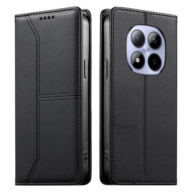 For Redmi Note 15 Pro 5G Global 163.6mm Stitched Line Magnetic RFID Vegan Leather Phone Case(Black)
For Redmi Note 15 Pro 5G Global 163.6mm Stitched Line Magnetic RFID Vegan Leather Phone Case(Black)