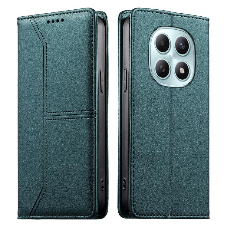 For Redmi Note 15 4G / 5G Global 164mm Stitched Line Magnetic RFID Vegan Leather Phone Case(Green)
For Redmi Note 15 4G / 5G Global 164mm Stitched Line Magnetic RFID Vegan Leather Phone Case(Green)