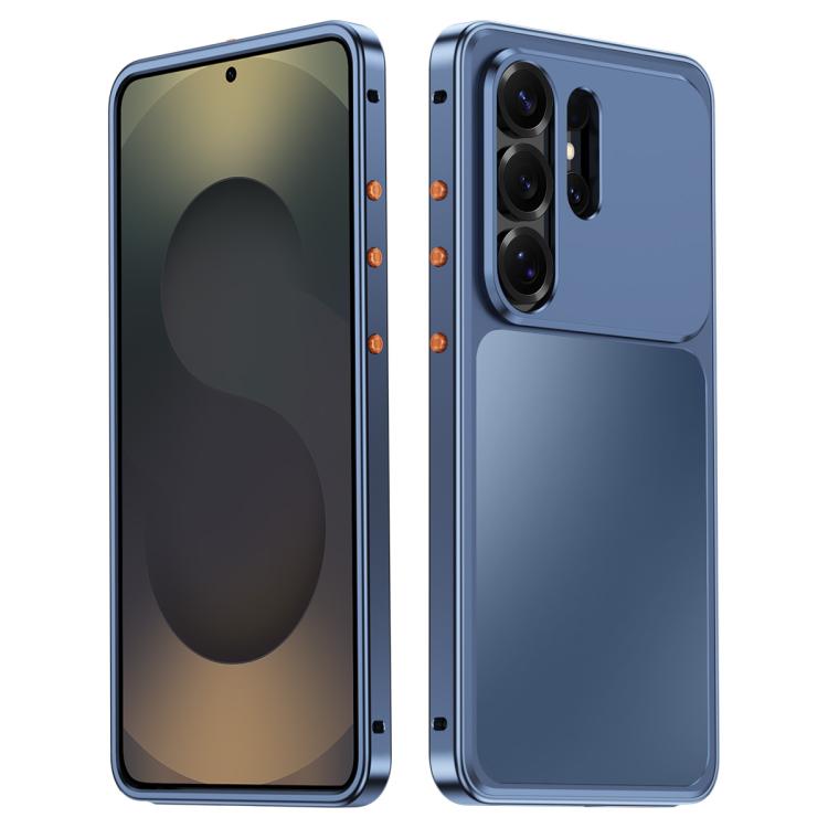For Samsung Galaxy S25 Ultra 5G Buckle Magnetic Metal Phone Case(Blue)
For Samsung Galaxy S25 Ultra 5G Buckle Magnetic Metal Phone Case(Blue)