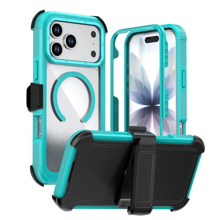 For iPhone 17 Pro Max Acrylic Full Coverage Magnetic Phone Case with Back Clip(Navy Blue)
For iPhone 17 Pro Max Acrylic Full Coverage Magnetic Phone Case with Back Clip(Navy Blue)